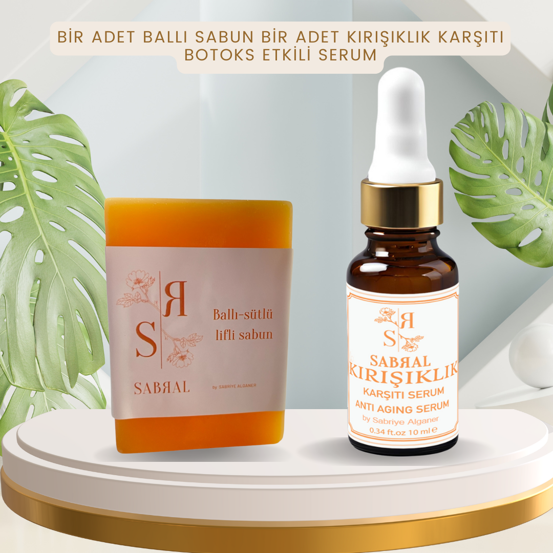 LİFSİZ BALLI SABUN VE KIRIŞIKLIK KARŞITI SERUM