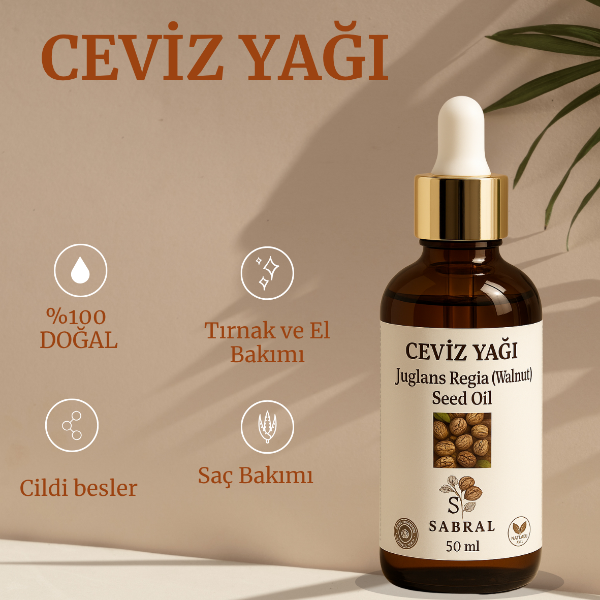 CEVİZ YAĞI 50ML