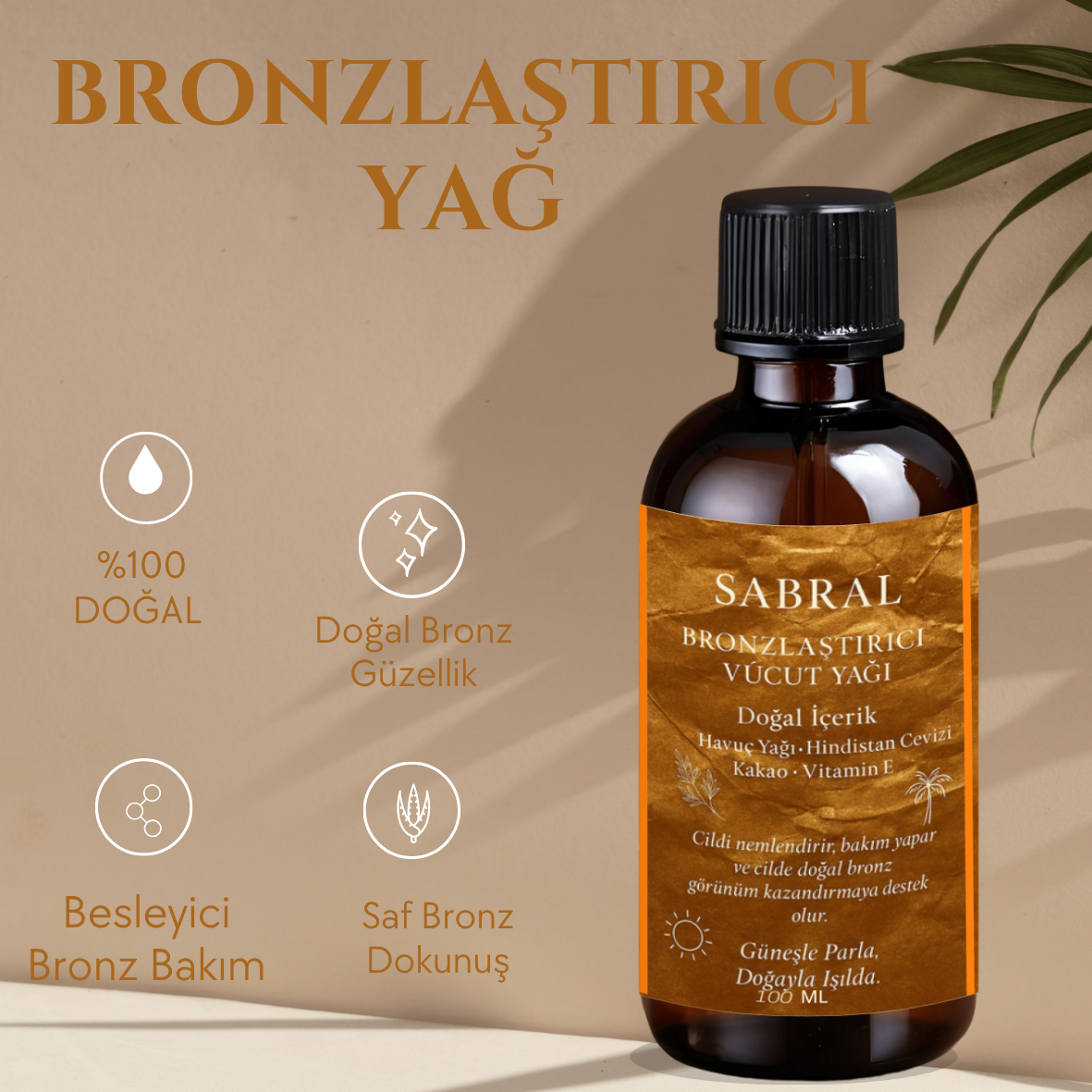 Bronzlaştırıcı Yağ 100ml