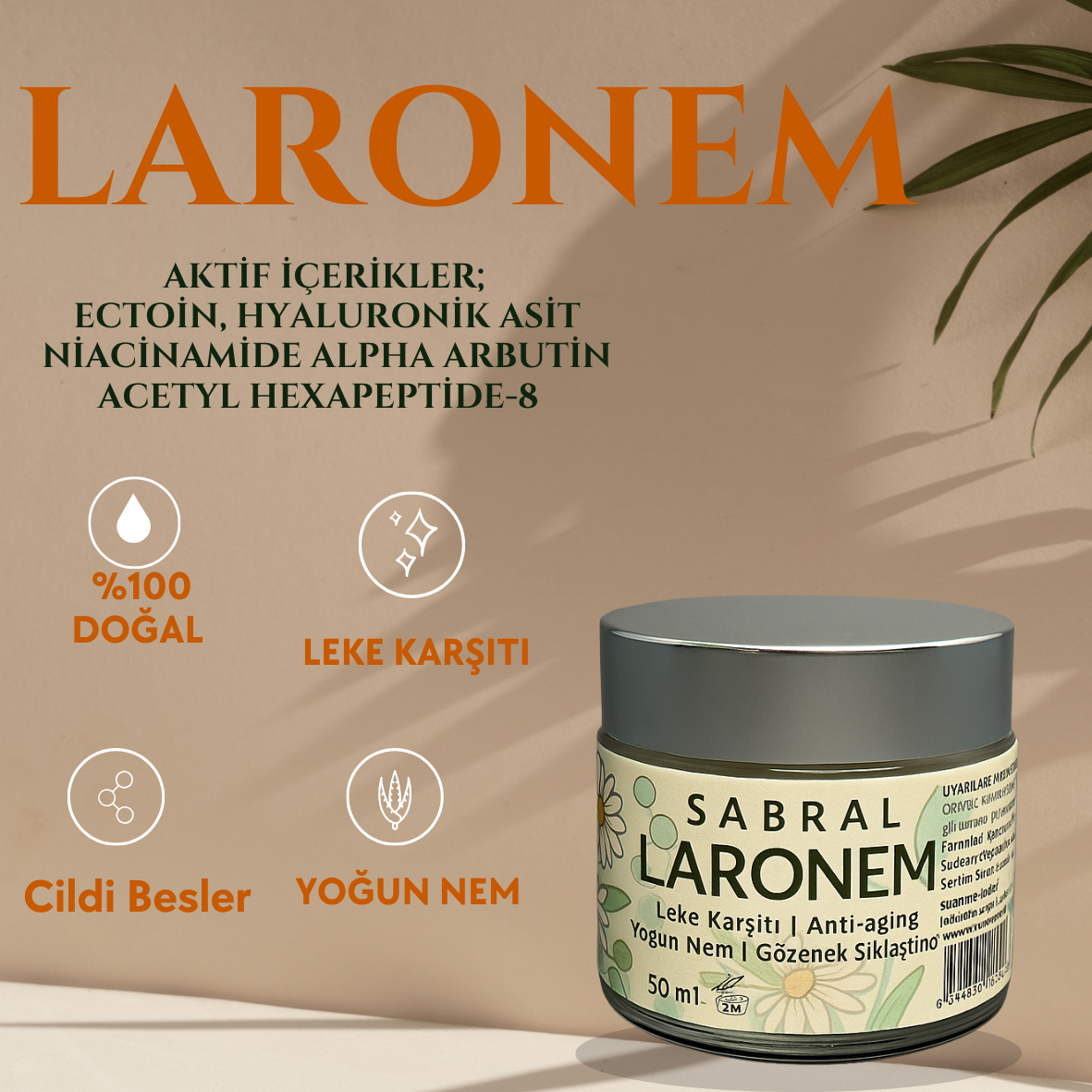 LARONEM NEMLENDİRİCİ KREM