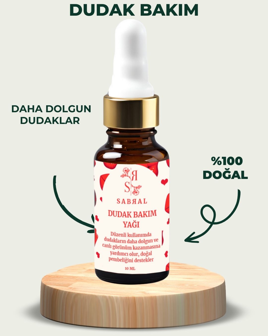 SABRAL DUDAK BAKIM YAĞI 10 ml