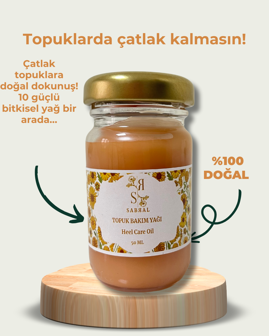 SABRAL TOPUK BAKIM YAĞI