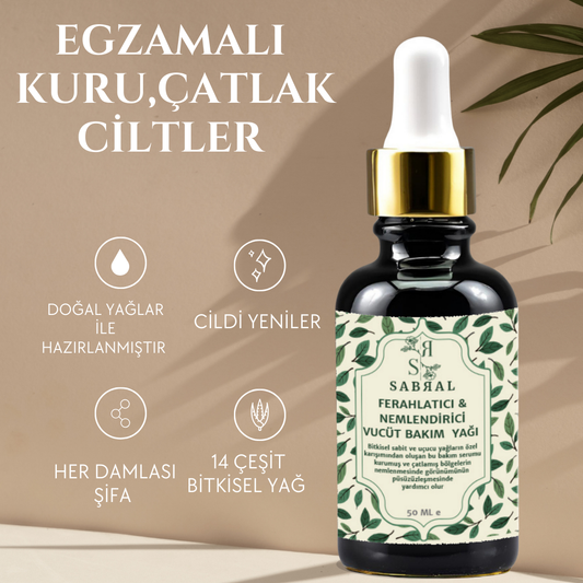Ferahlatıcı ve nemlendirici vücut Bakım Yağı 50 ml