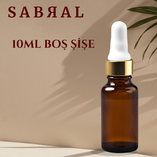 10 ml Kahverengi Boş Cam Şişe 10 ml