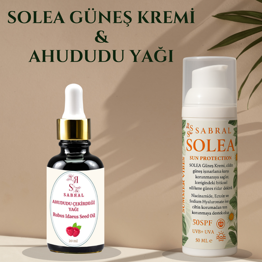 SOLEA GÜNEŞ KREMİ & AHUDUDU YAĞI 2Lİ SET