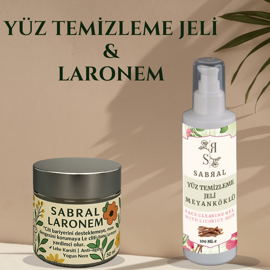 LARONEM & YÜZ TEMİZLEME JELİ 2Lİ SET