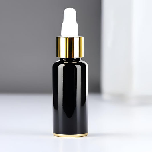 30ml Gold Kapaklı Kahvrengi Şişe