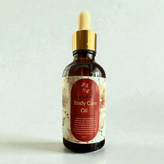 Sabral Body Care Oil – Doğum Sonrası & Beyaz Çatlak Karşıtı Vücut Yağı