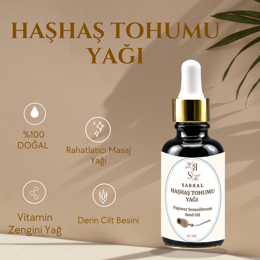 Haşhaş Tohumu Yağı 30 ml