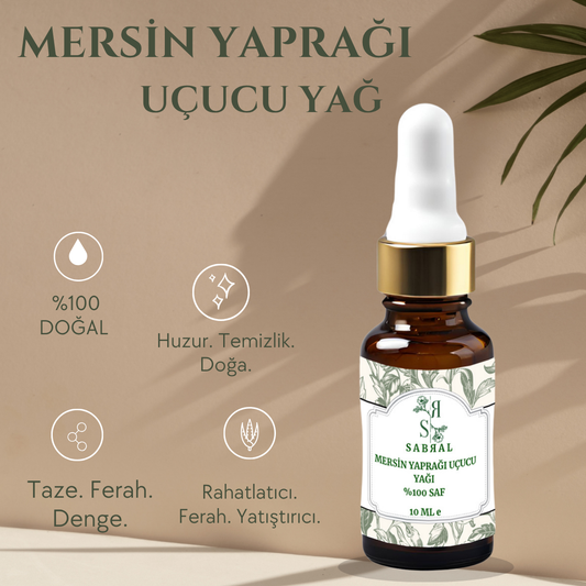 MERSİN YAPRAĞI UÇUCU YAĞ