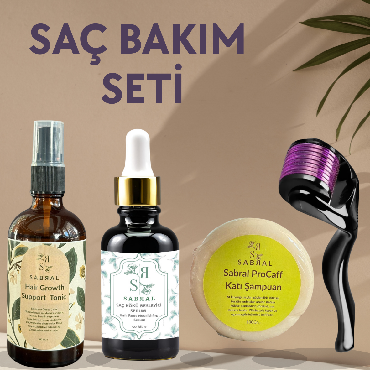 Sabral Saç Bakım Seti (Dökülme Karşıtı Yeni Saç Oluşumu Destekleyici)