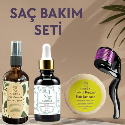 Sabral Saç Bakım Seti (Dökülme Karşıtı Yeni Saç Oluşumu Destekleyici)