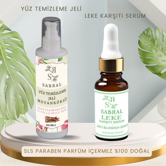 YÜZ YIKAMA JELİ LEKE KARŞITI 2Lİ SET