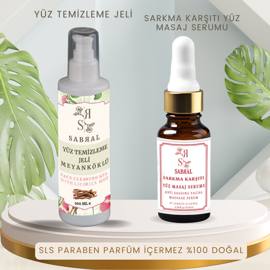 YÜZ YIKAMA JELİ SARKMA KARŞITI 2Lİ SET