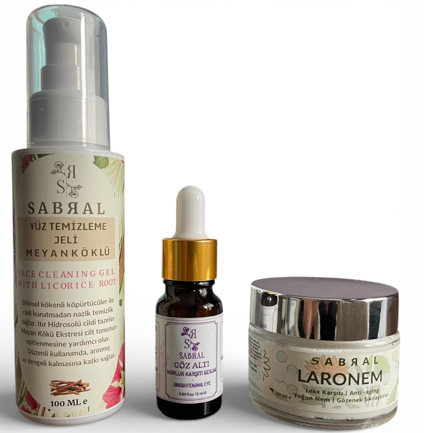 Sabral Göz Altı & Morluk Karşıtı Set