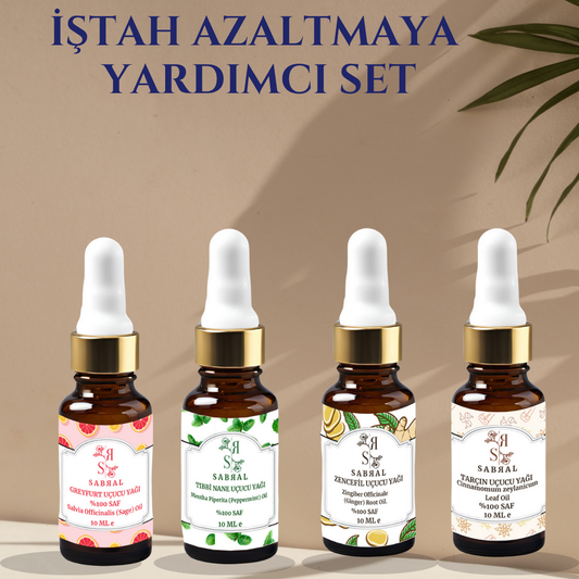 İŞTAH AZALTMAYA YARDIMCI UÇUCU YAĞ SETİ