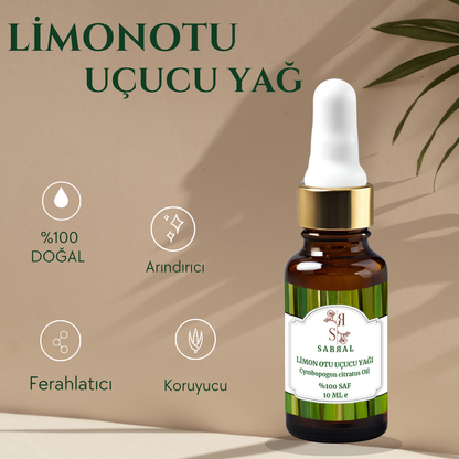 Limon otu uçucu yağı, zerdeçal uçucu yağı, lavanta uçucu yağı