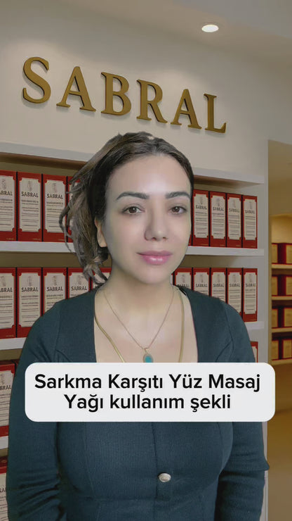 Sarkmalara karşı yüz masaj yağı
