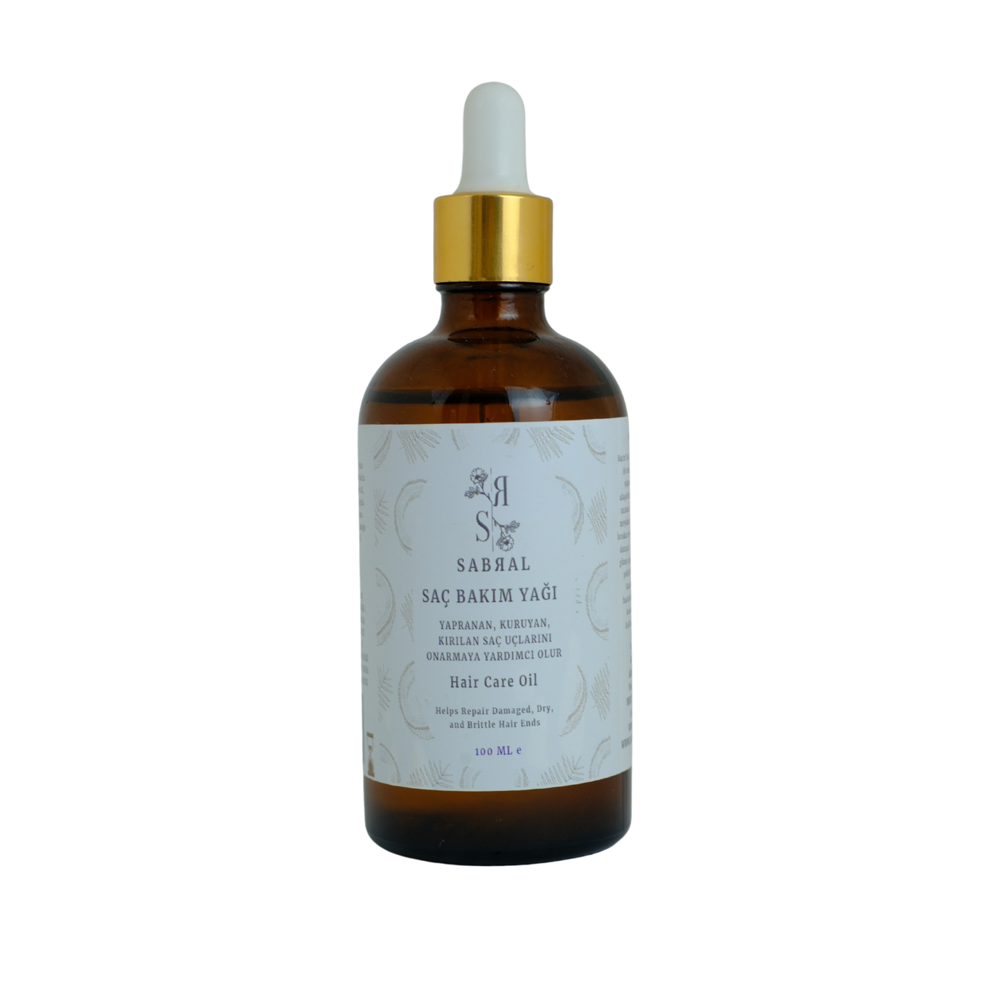 Sabral Saç Bakım Yağı 100ML  (Besleyici & Güçlendirici  Dökülme Karşıtı • Onarıcı)