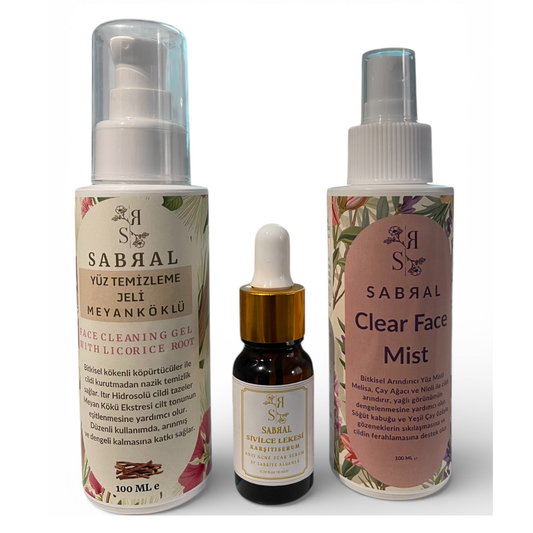 Sabral Akne Skarı Karşıtı Set