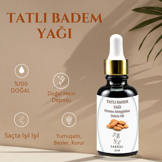 Tatlı badem yağı 30 ml