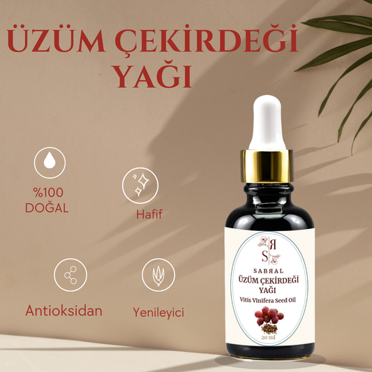Üzüm Çekirdeği Yağı 20 ml