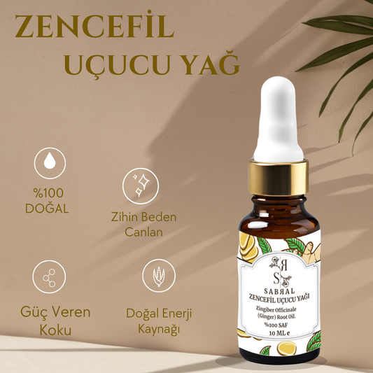 Zencefil Uçucu Yağı 10 ml